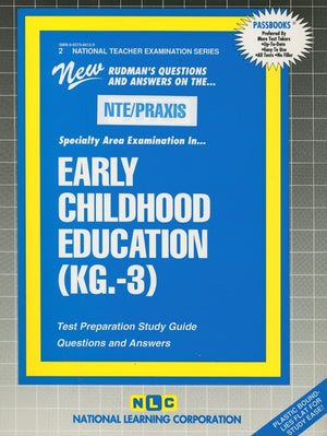 Early Childhood Education (Kg.3) (National Teacher Examination Series) (Content Specialty Test) (Passbooks) (National Teacher E,New