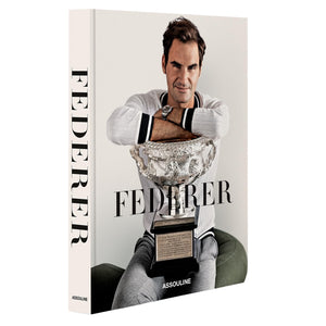 Assouline Roger Federer Classic Coffee Table Book - Elegant Design, Perfect for Sports Enthusiasts