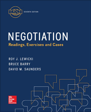 Negotiation: Readings, Exercises And Cases,Used