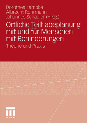 rtliche Teilhabeplanung mit und fr Menschen mit Behinderungen: Theorie und Praxis (German Edition),Used