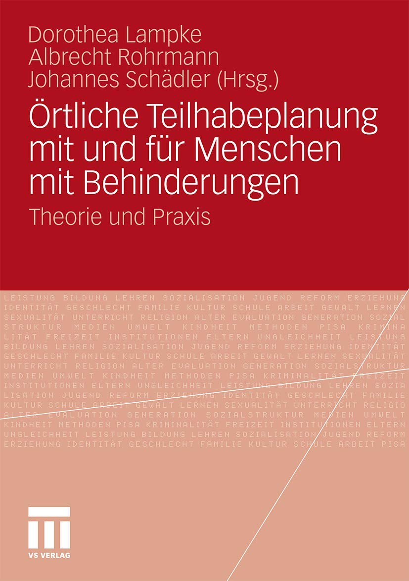 rtliche Teilhabeplanung mit und fr Menschen mit Behinderungen: Theorie und Praxis (German Edition),Used