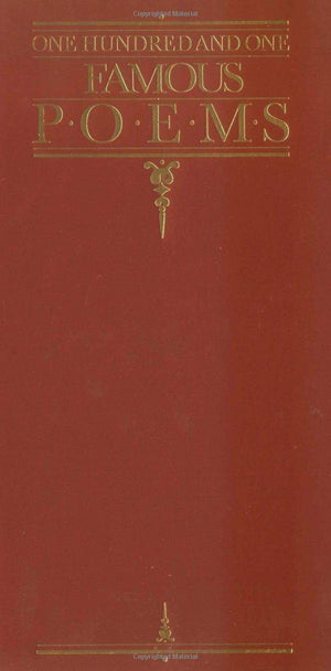 One Hundred and One Famous Poems,Used