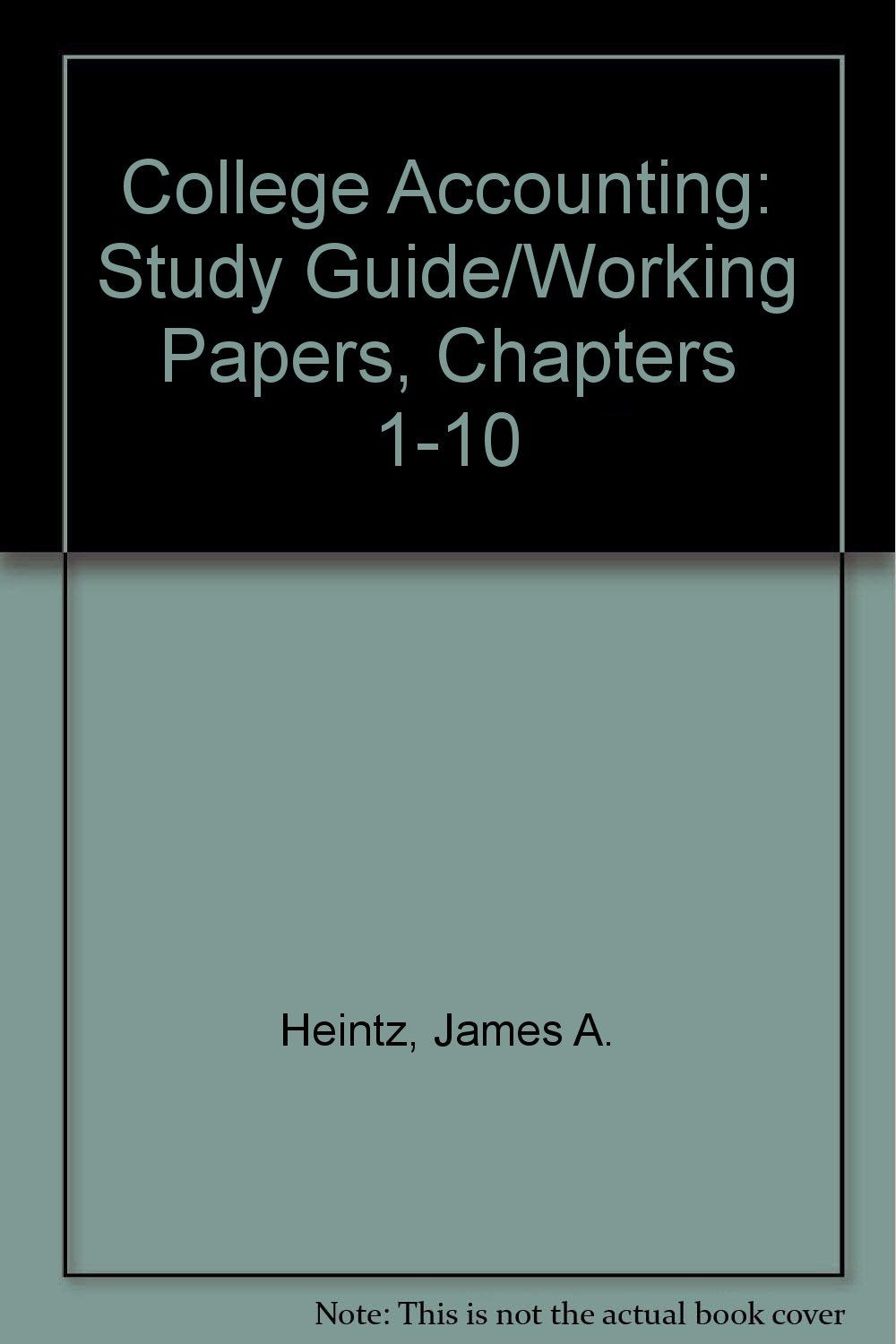 Study Guide and Working Papers, Chs. 110,Used