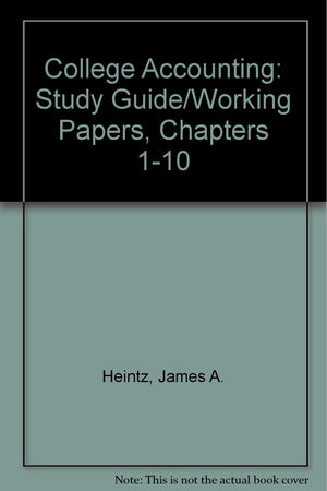 Study Guide and Working Papers, Chs. 110,Used