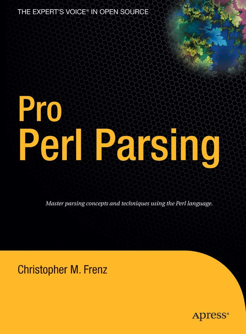 Pro Perl Parsing,Used