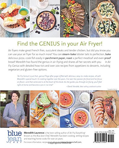 Air Fry Genius: 100+ New Recipes For Every Air Fryer (The Blue Jean Chef)-new