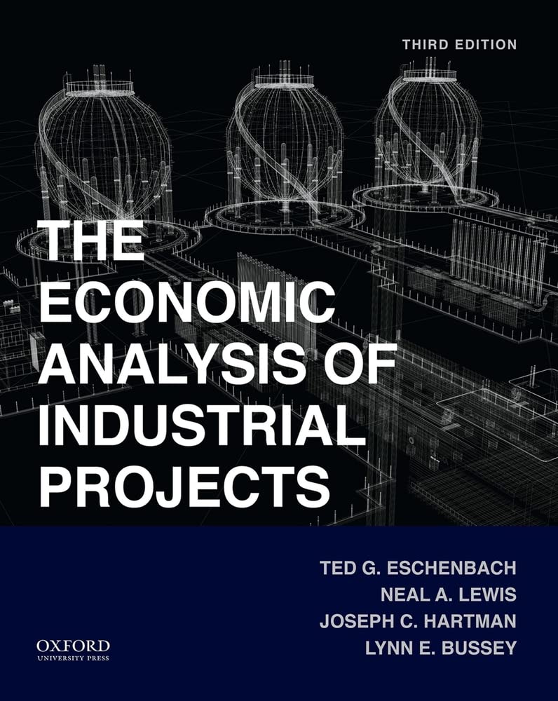 Economic Analysis of Industrial Projects,Used