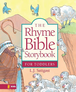 The Rhyme Bible Storybook For Toddlers-new