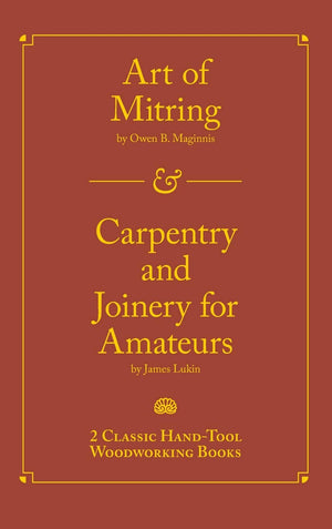 Art of Mitring/Carpentry and Joinery for Amateurs,Used