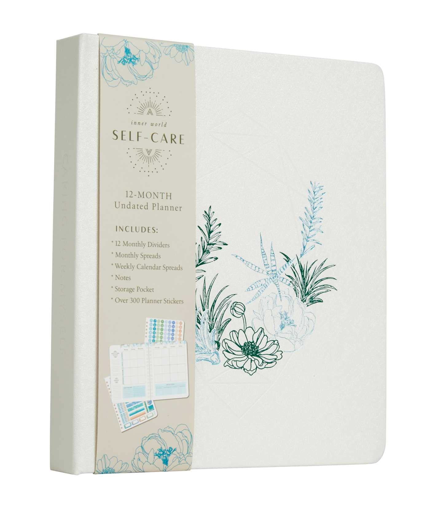 SelfCare 12Month Undated Planner: (Mindfulness Gifts, SelfCare Gifts for Women, Back to School Supplies, Planners With Sticke,Used