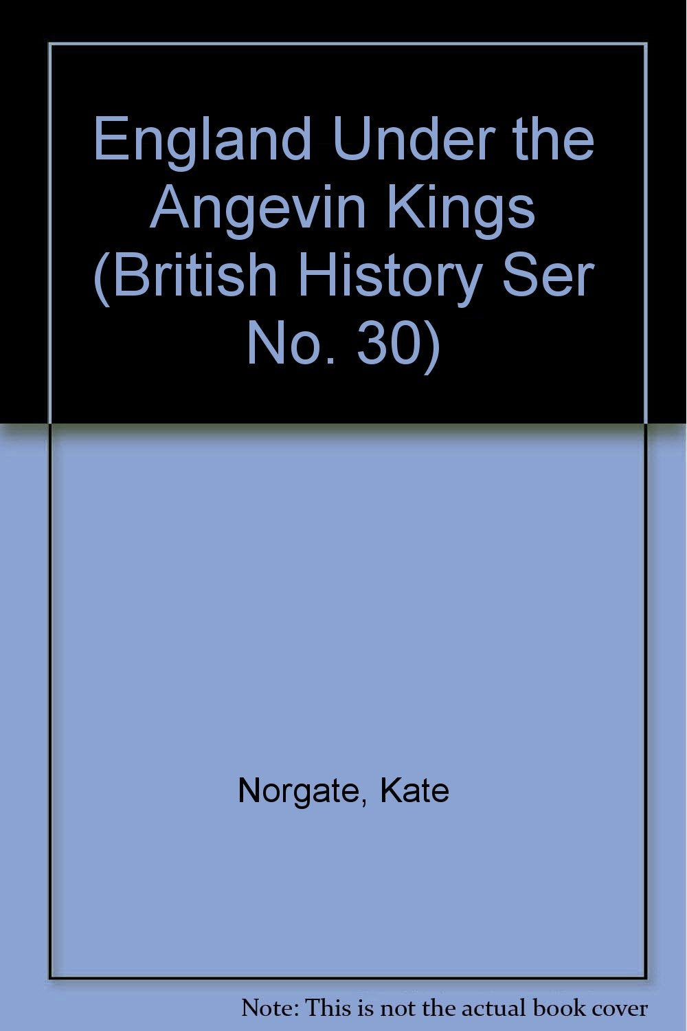 England under the Angevin Kings,Used