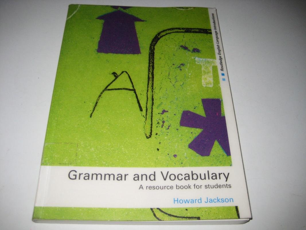Grammar and Vocabulary (Routledge English Language Introductions),Used