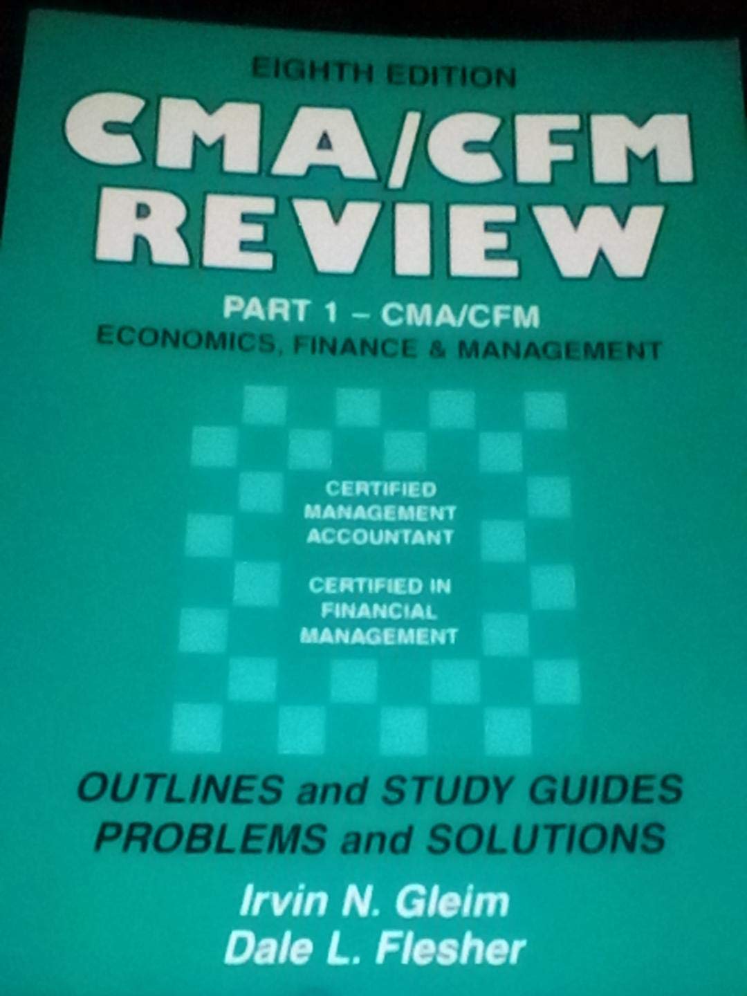 Cma/Cfm Review: Economics, Finance Amd Management,Used
