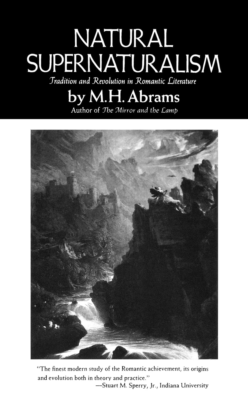 Natural Supernaturalism: Tradition and Revolution in Romantic Literature (Norton Library (Paperback)),Used