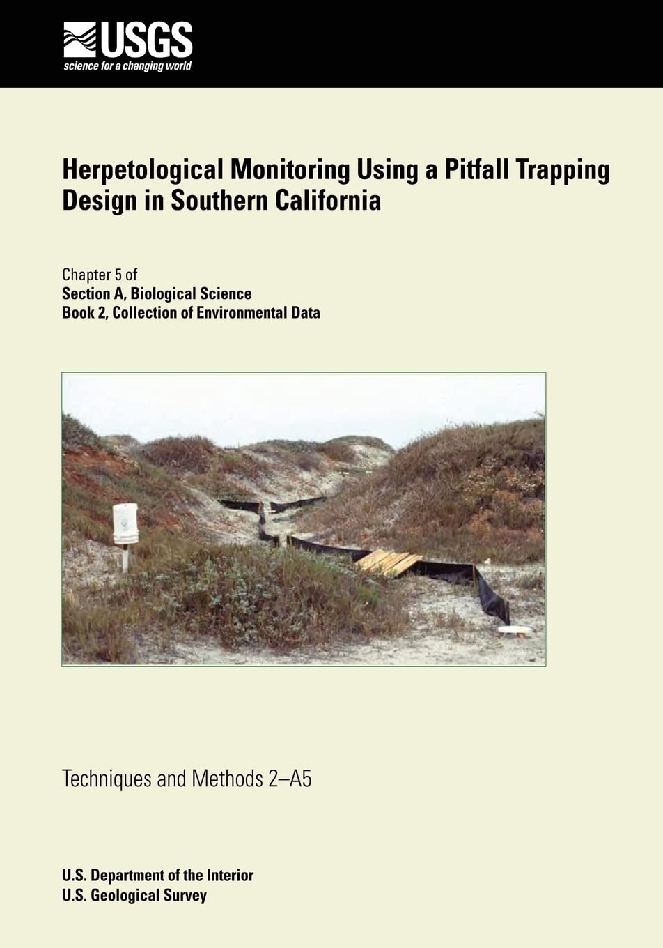 Herpetological Monitoring Using a Pitfall Trapping Design in Souther California,Used