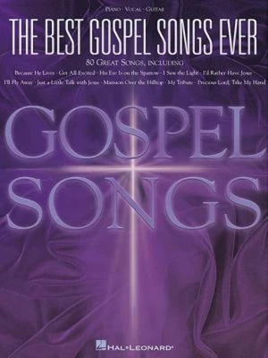 The Best Gospel Songs Ever Piano, Vocal And Guitar Chords,Used