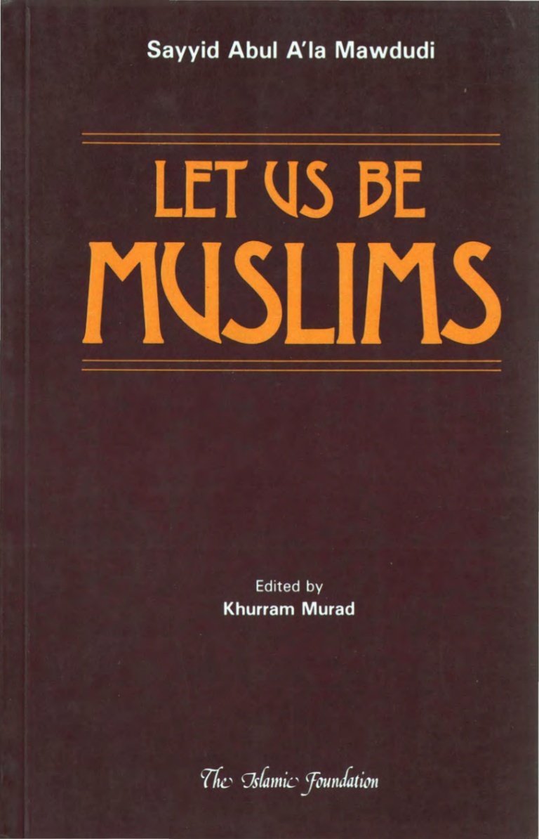 Let Us Be Muslims,New