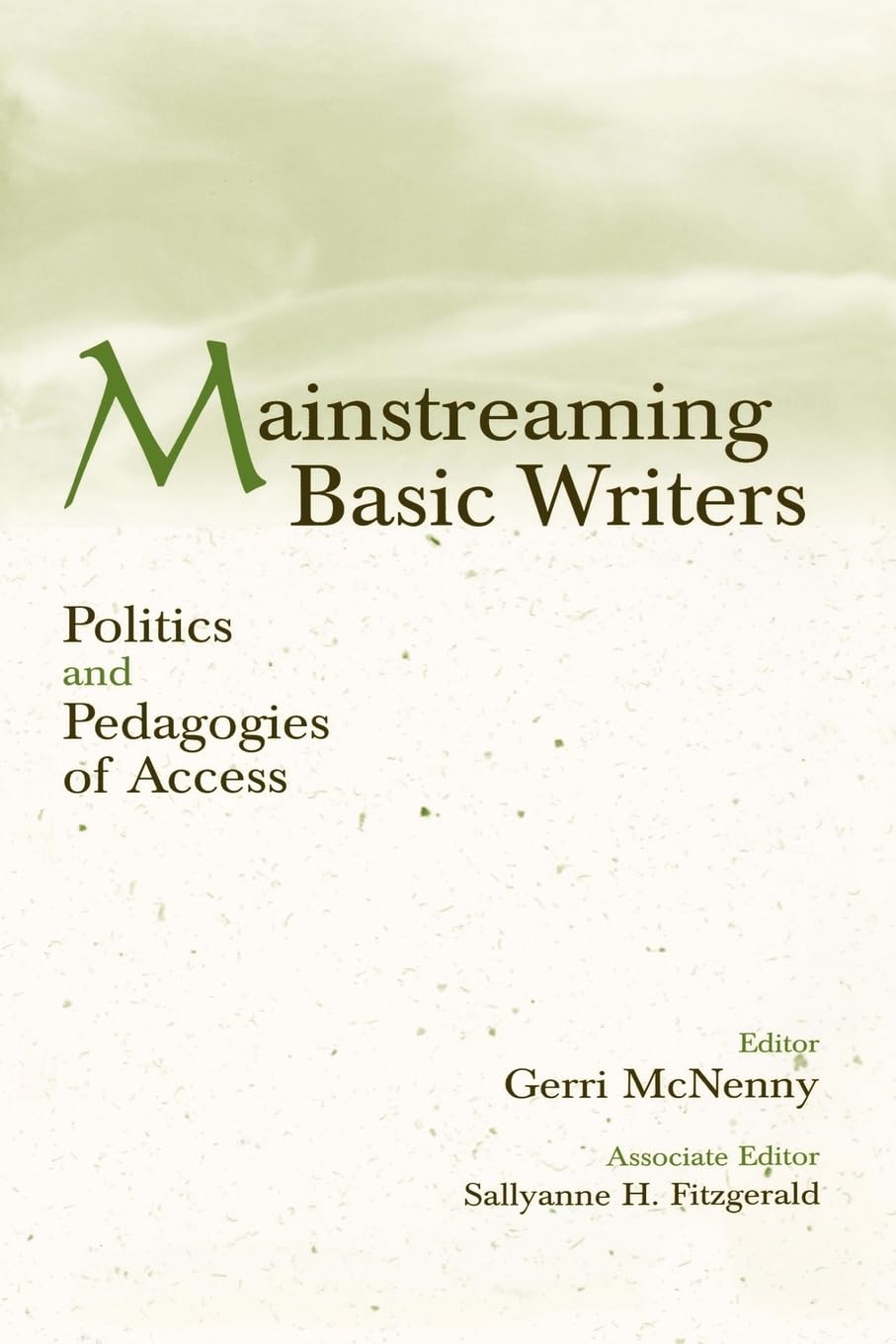 Mainstreaming Basic Writers,Used