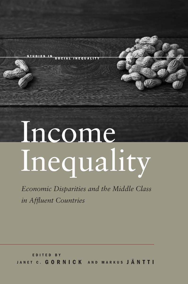 Income Inequality: Economic Disparities and the Middle Class in Affluent Countries (Studies in Social Inequality),New