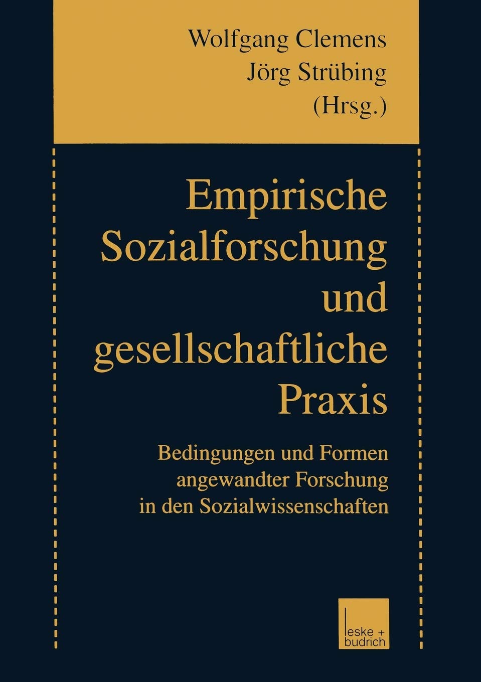 Empirische Sozialforschung und gesellschaftliche Praxis: Bedingungen und Formen angewandter Forschung in den Sozialwissenschafte,Used