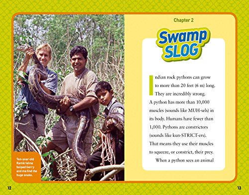 National Geographic Kids Chapters: Scrapes With Snakes: True Stories of Adventures With Animals (NGK Chapters),New