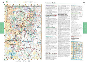 New Mexico Road & Recreation Atlas  11th Edition, 2022 (Benchmark),Used