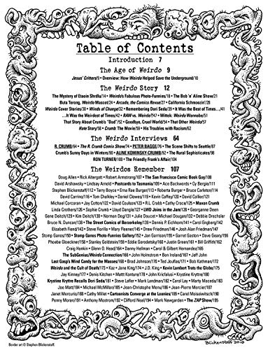 The Book of Weirdo: A Retrospective of R. Crumb's Legendary Humor Comics Anthology,Used