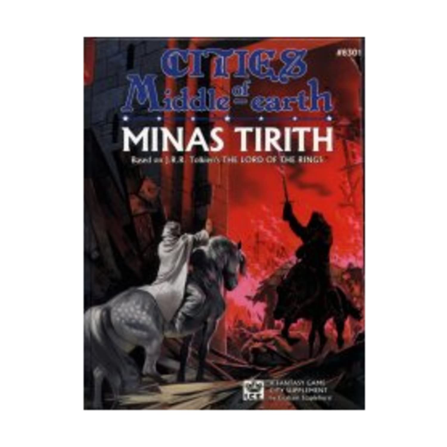Minas Tirith: Cities of Middleearth (Middle Earth Role Playing/MERP),Used