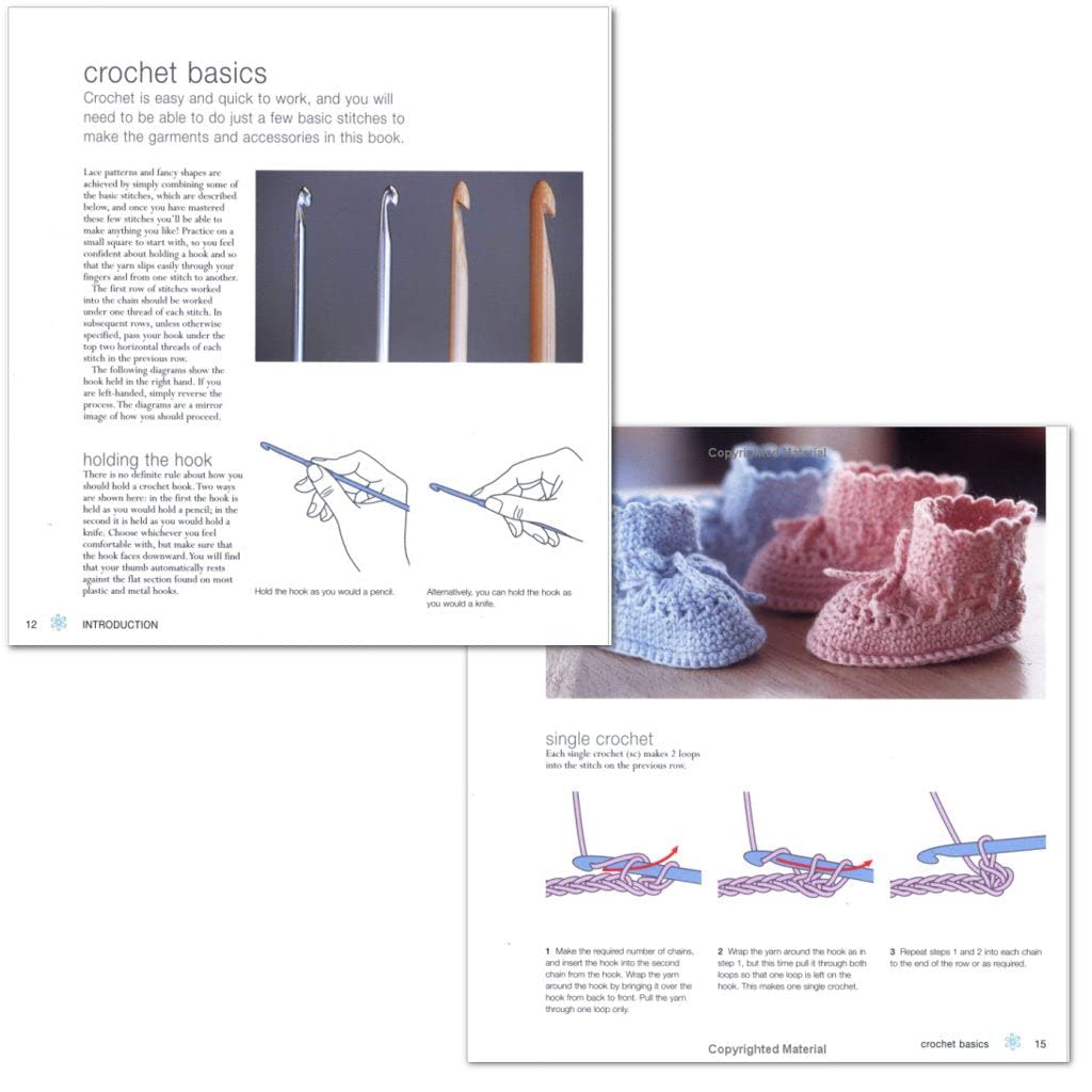 Cute Crochet for Tiny Tots: 25 Modern Designs for Babies and Toddlers,Used