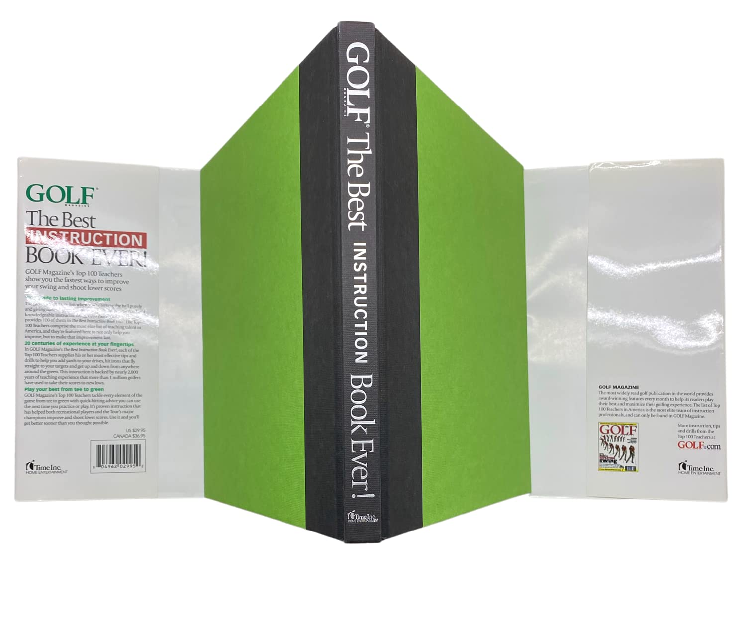 The Best Instruction Book Ever! Golf Magazine's Top 100 Teachers Show You the Fastest Ways to Shoot Lower Scores! (Book + DVD),Used