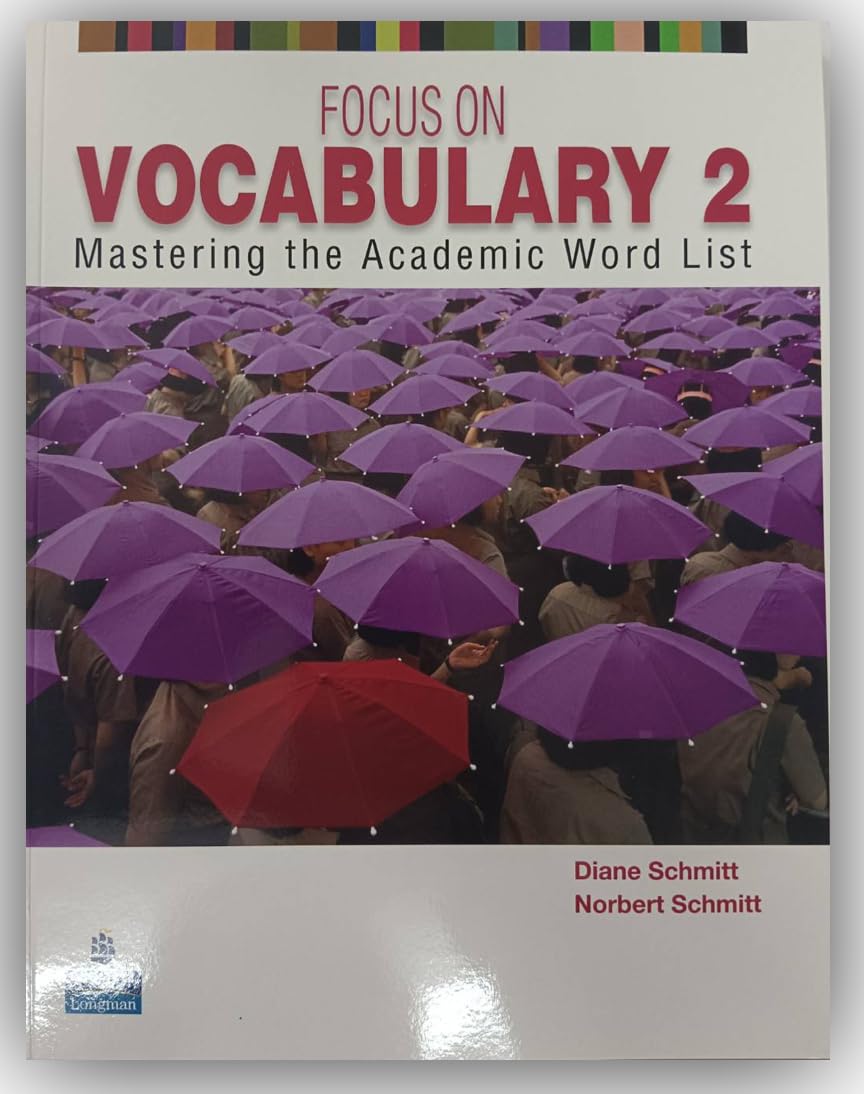 FOCUS ON VOCABULARY 2 2/E STUDENT BOOK 137617,New