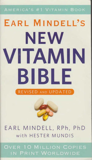 Earl Mindell's New Vitamin Bible,Used
