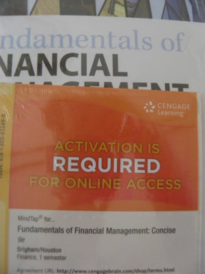 Fundamentals of Financial Management, Concise Edition,Used
