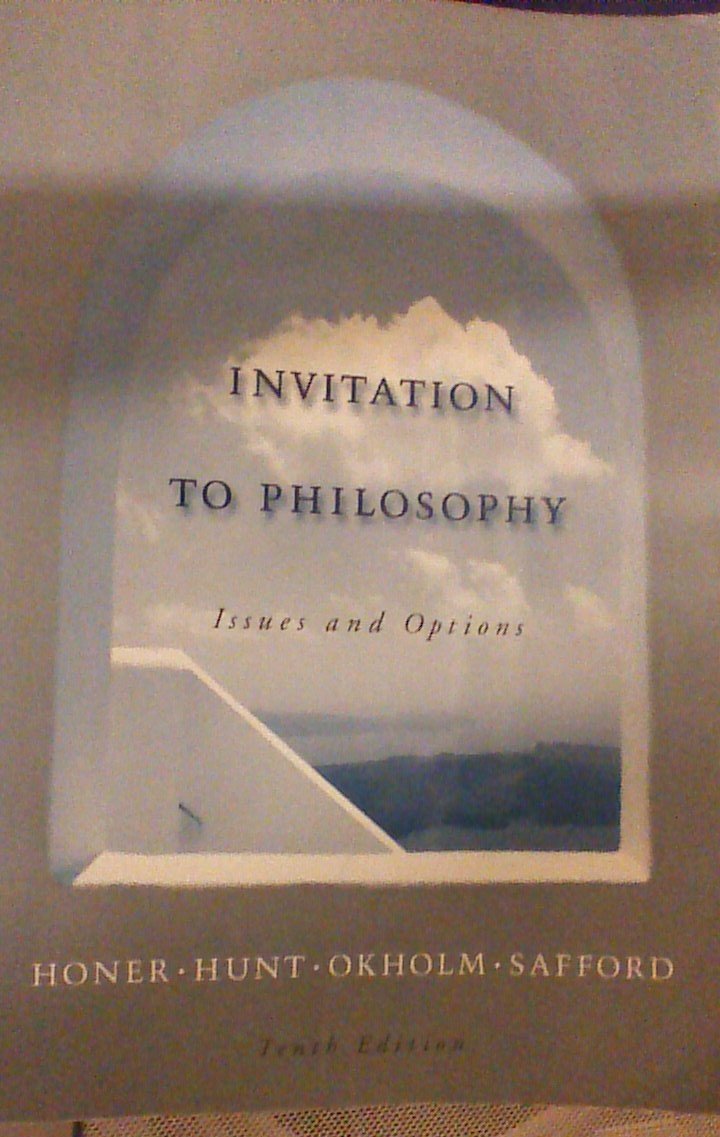 Invitation to Philosophy: Issues and Options,Used