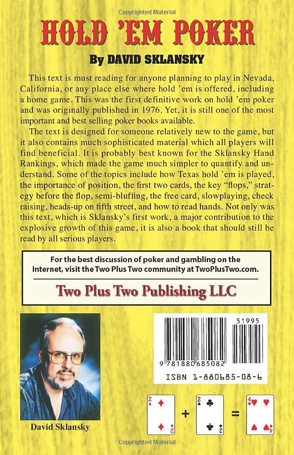 Hold 'em Poker (Small Stakes Poker Games),Used
