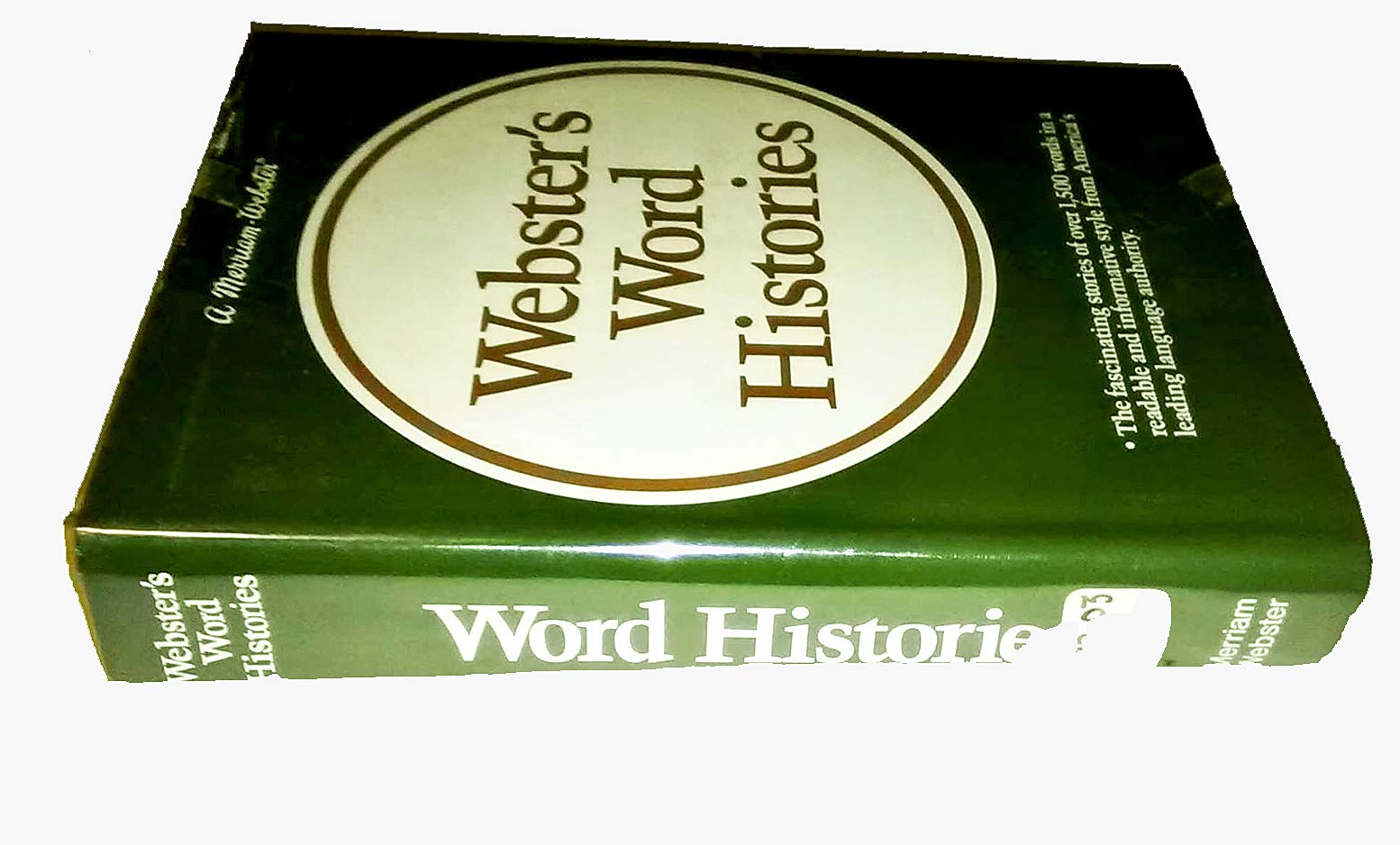 Webster's Word Histories,Used