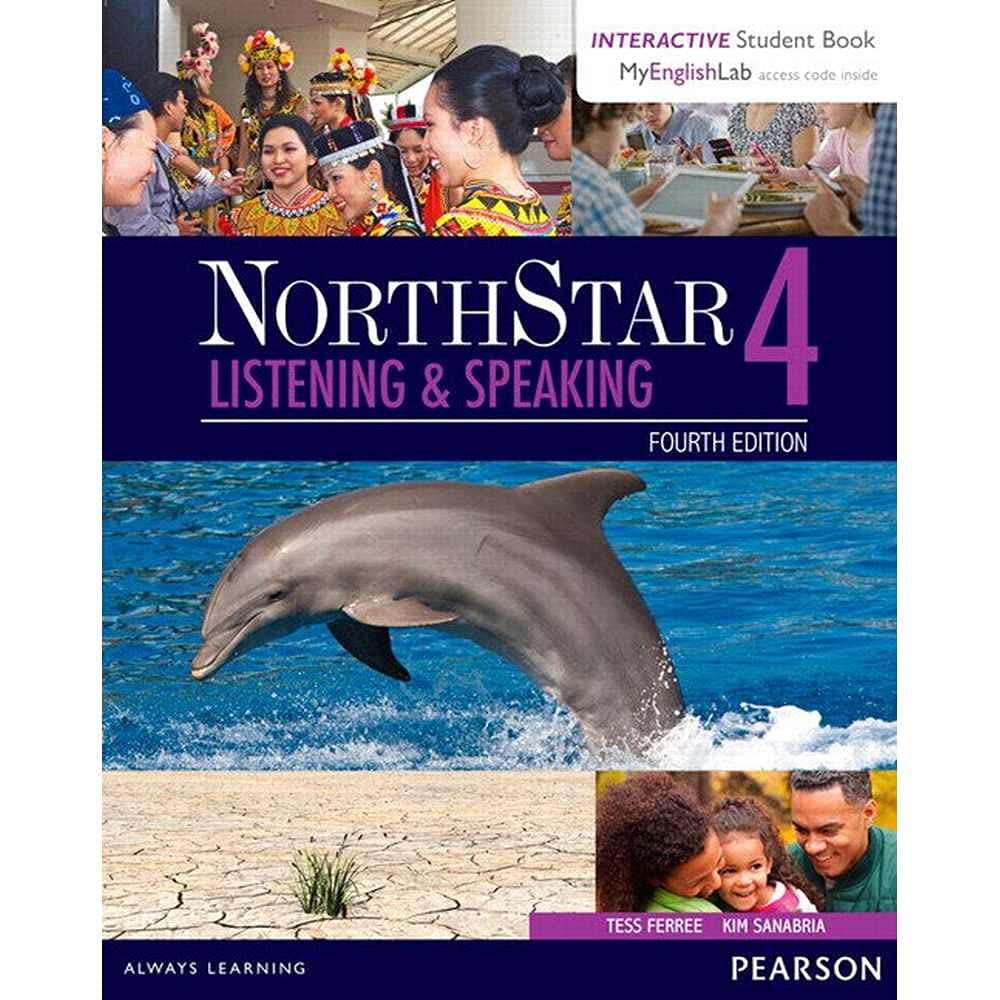 NorthStar Listening and Speaking 4 with Interactive Student Book access code and MyEnglishLab (Northstar Listening & Speaking),Used