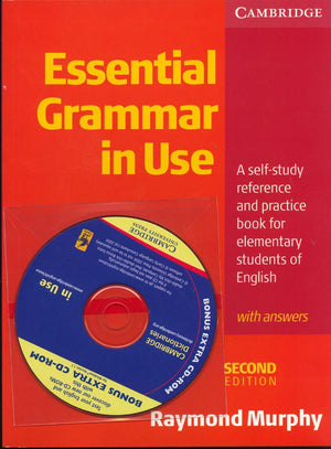 Essential Grammar in Use With Answers and CDROM: A SelfStudy Reference and Practice Book for Elementary Students of English,Used