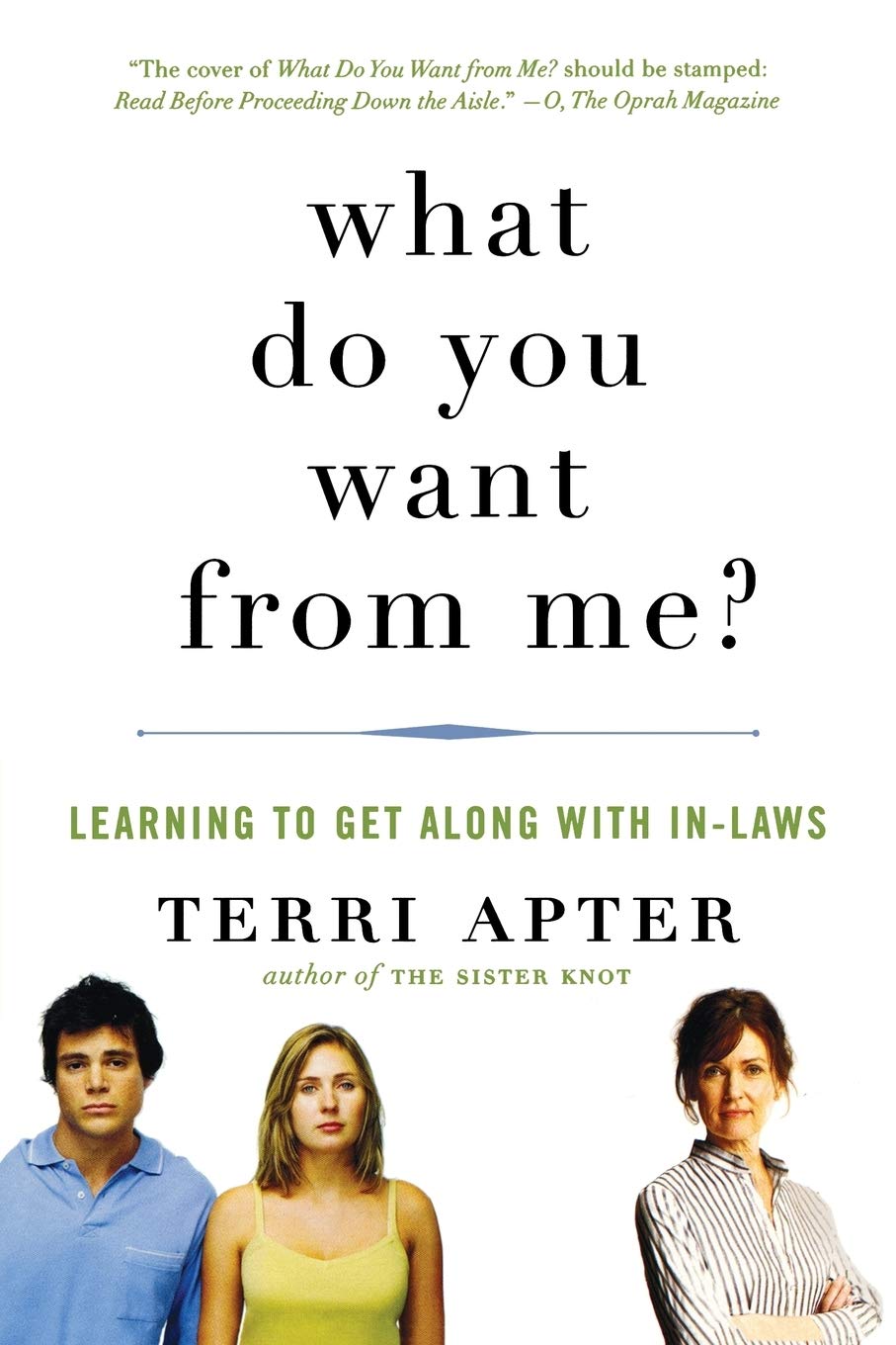 What Do You Want From Me?: Learning To Get Along With Inlaws
