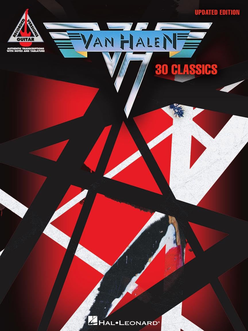 Van Halen  30 Classics  Updated Edition  Guitar Recorded Versions with NoteforNote Transcriptions and Tabs,Used