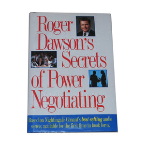 Roger Dawson's Secrets Of Power Negotiating,New