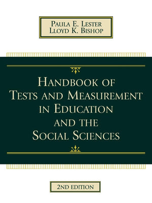 Handbook Of Tests And Measurement In Education And The Social Sciences,Used