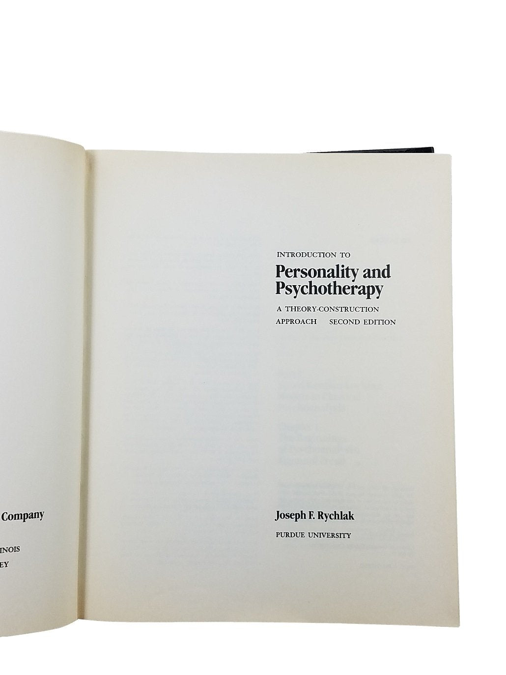 Introduction To Personality And Psychotherapy: A Theoryconstruction Approach