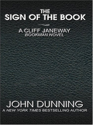 The Sign of the Book: A Cliff Janeway Bookman Novel,Used