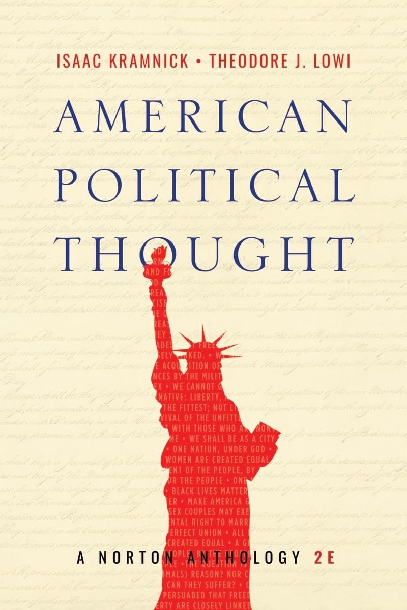 American Political Thought: A Norton Anthology,Used