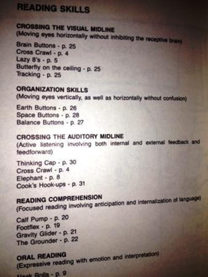 Brain Gym: Simple Activities for Whole Brain Learning,New