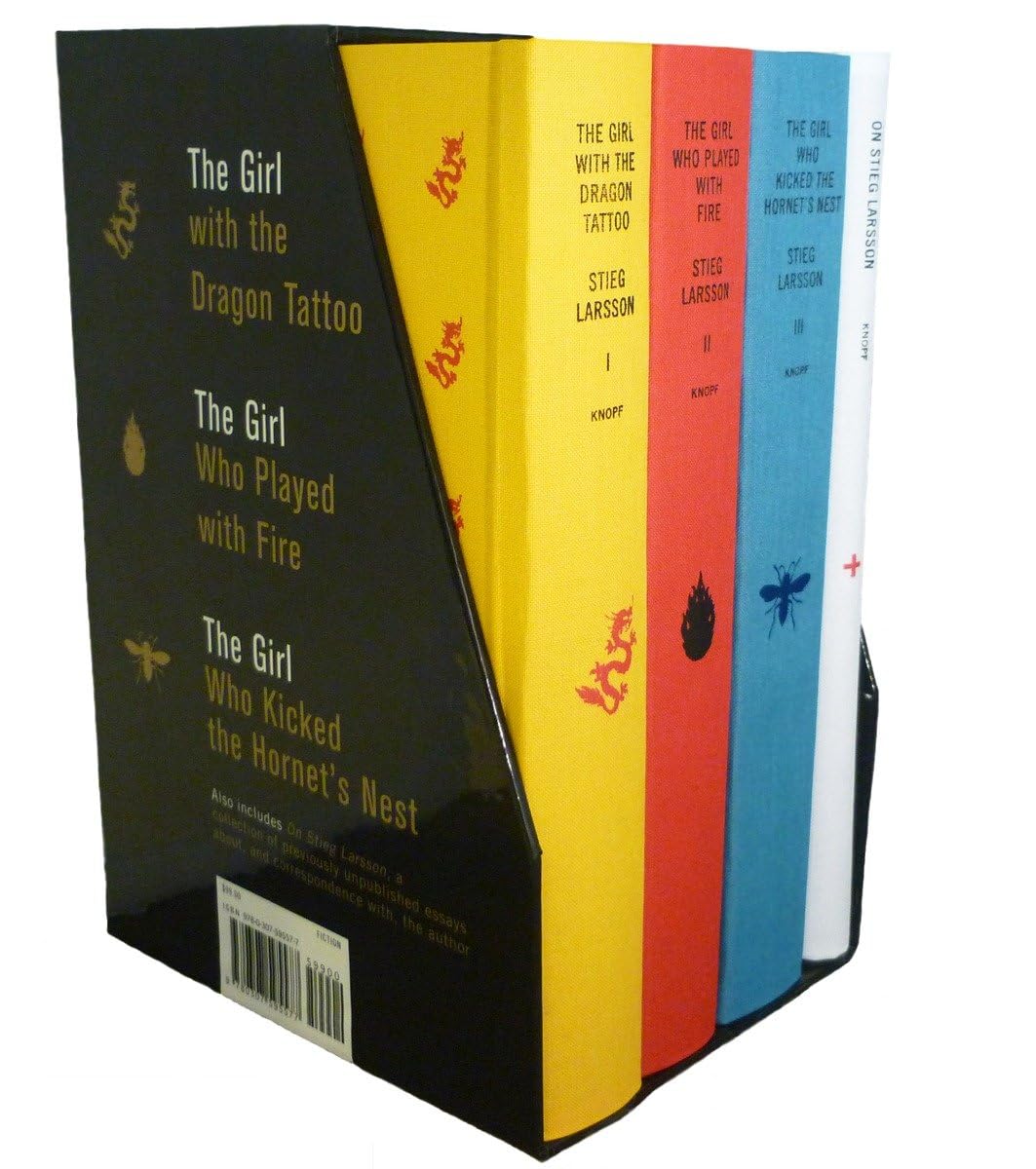 Stieg Larsson'S Millennium Trilogy Deluxe Box Set: The Girl With The Dragon Tattoo, The Girl Who Played With Fire, The Girl Who
