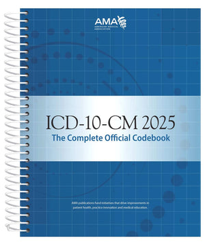 ICD10CM 2025: The Complete Official Codebook (ICD10CM the Complete Official Codebook)