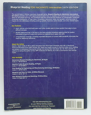 Intermediate Blueprint Reading For Machinists,Used