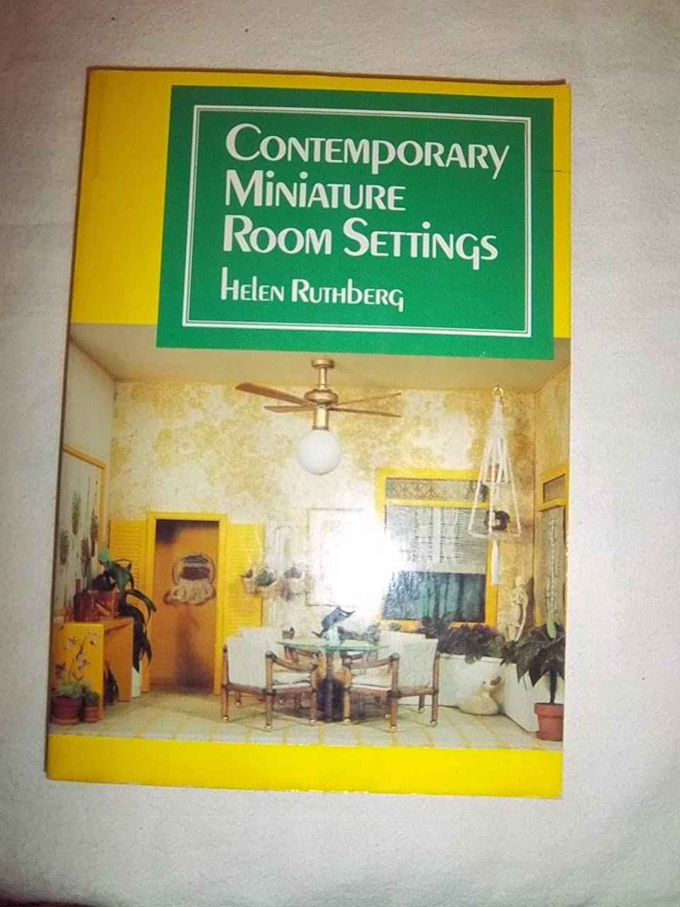 Contemporary Miniature Room Settings,Used